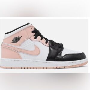Nike air Jordan 1 mid arctic orange black
